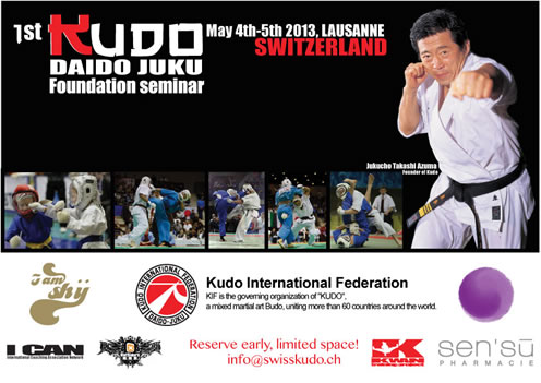 The First KUDO Seminar in Switzerland (Lausanne) in May